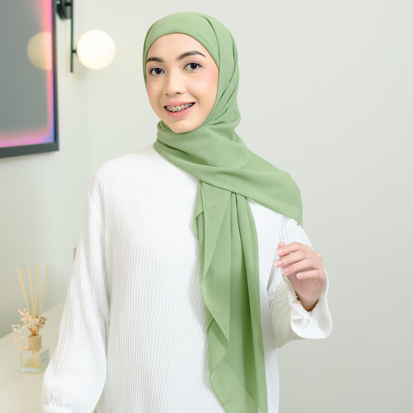 Bawal Inner Square Green Pastel