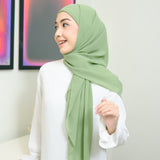 Bawal Inner Square Green Pastel