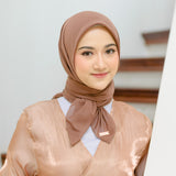 Haraa Voal Plain Rustic Brown