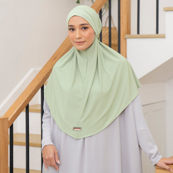 Wafa Instan (French Khimar) Soft Sage