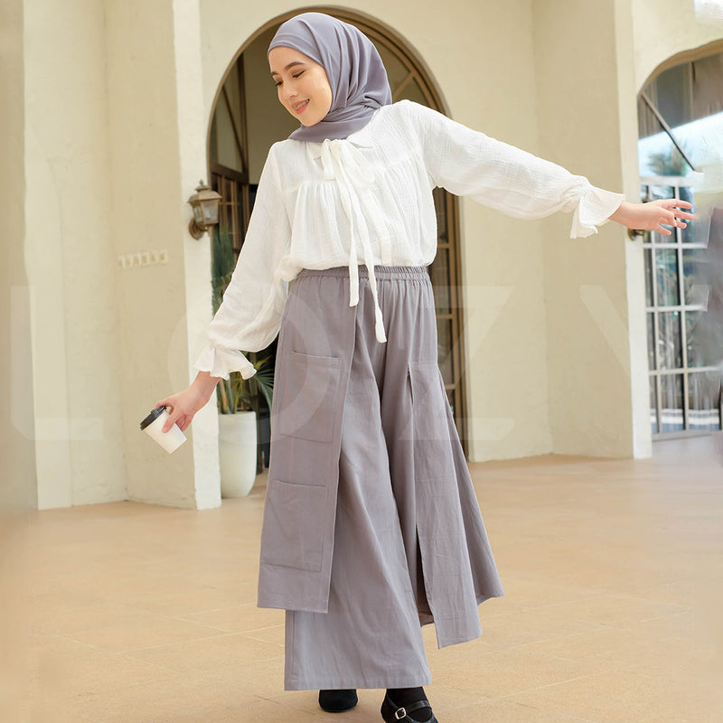 Meelva Pants Dark Grey