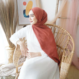 Detaa Shawl Brick