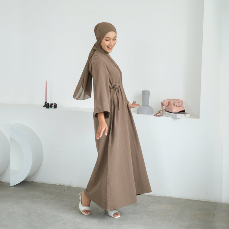 Luna Dress Soft Brown