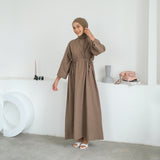 Luna Dress Soft Brown