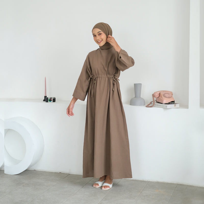 Luna Dress Soft Brown