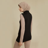 Inner Shirt Sleeveless (Manset Tanpa Lengan) Black