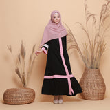 Kamilah Dress (Gamis Syari Wanita) Black