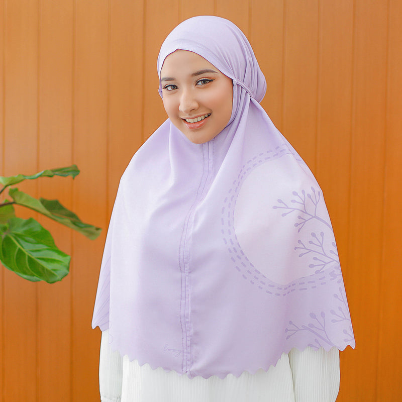 Hawa Instan Exclusive Pattern Lilac Floral