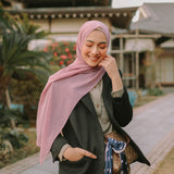 Bawal Shawl (Pashmina Ceruti Babydoll) Soft Pink