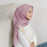 Cornskin Square Dusty Purple