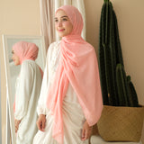 Lesaa Shawl Soft Orange