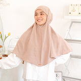 Biyya Instan (Bergo Crinkle) Nude Cream