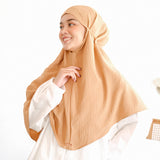 Biyya Instan (Bergo Crinkle) Caramel