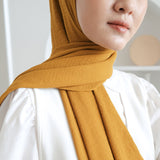 Aleza Shawl Dark Gold Mustard