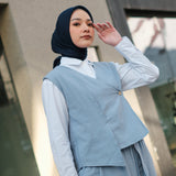 Nami Vest Blue Pastel