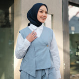 Nami Vest Blue Pastel