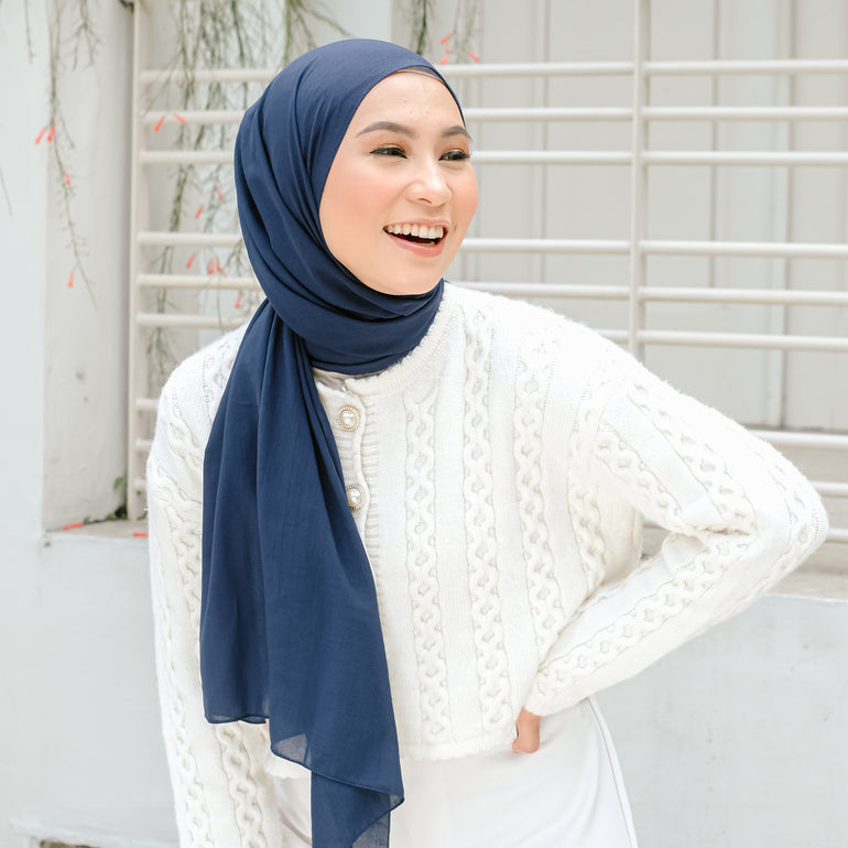 Detaa Shawl Navy