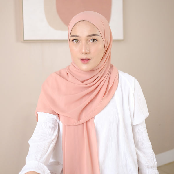 Bawal Inner Shawl Dove Caramel New