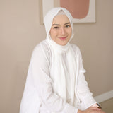 Bawal Shawl (Pashmina Ceruti Babydoll) Broken White