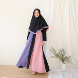 Kaira Set (Gamis Syari Wanita) Guava Plum