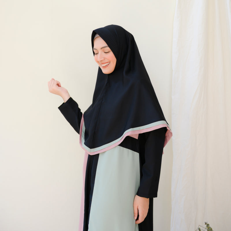 Khimar Kaira Flamingo Mint