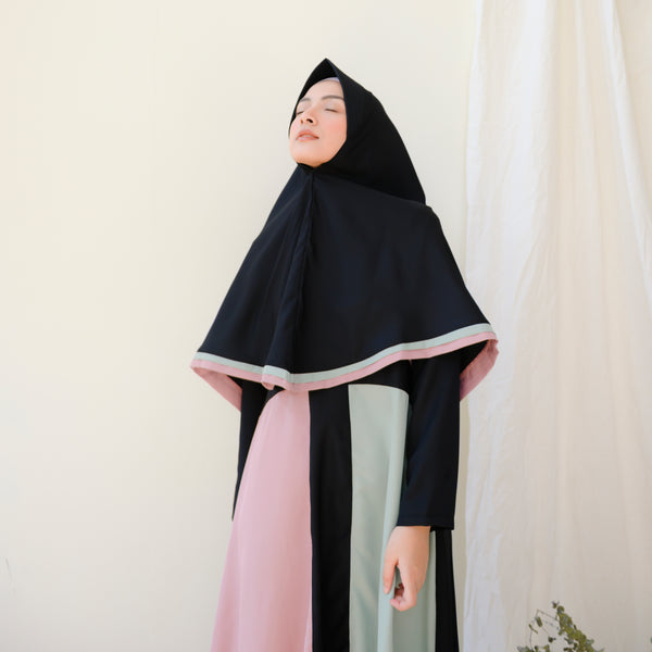 Khimar Kaira Flamingo Mint