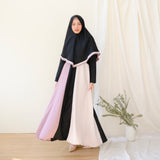 Kaira Dress (Gamis Syari Wanita) Sand Vanilla