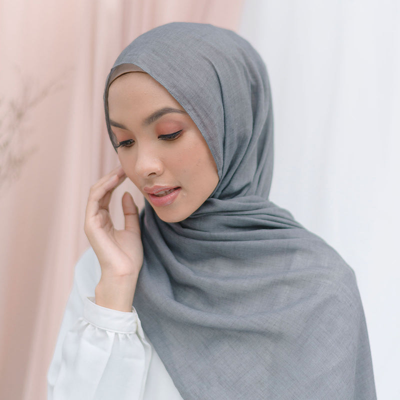 Lesaa Shawl Dark Grey