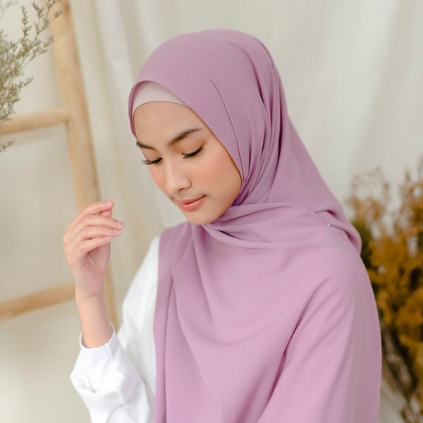 Malaysia Shawl Soft Dusty Purple