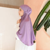 Biyya Instan (Bergo Crinkle) Purple