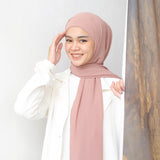 Bawal Inner Shawl Dark Nude Pink