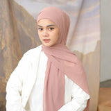 Bawal Inner Shawl Dark Nude Pink