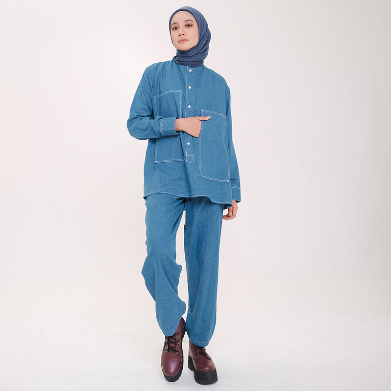 Mozza Denim Set Riverside