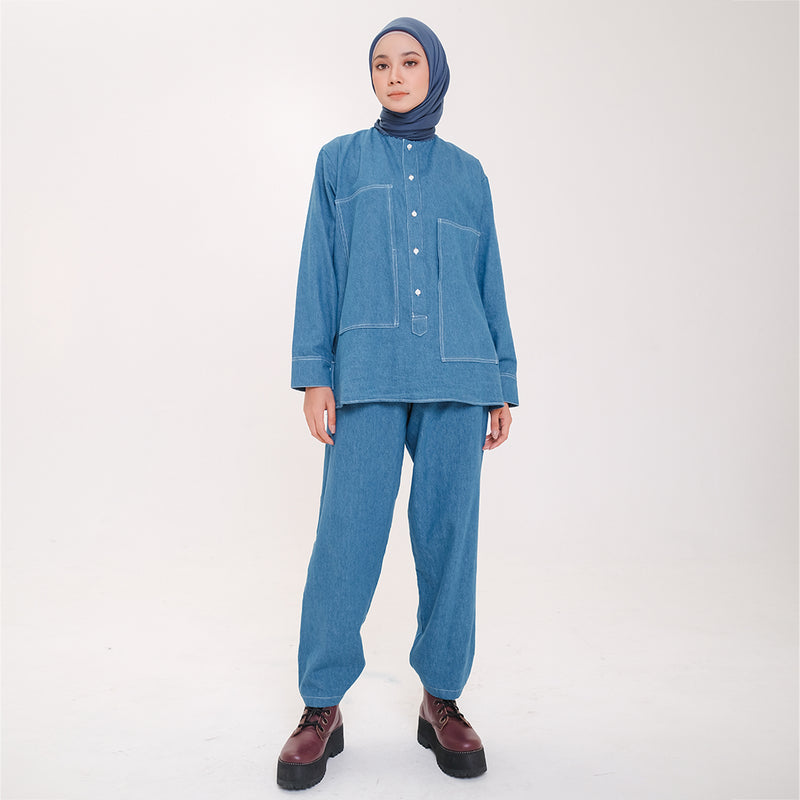 Mozza Denim Set Riverside