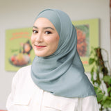 Asha Shawl (Pashmina Silk) Green Pastel