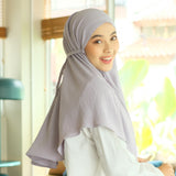 Biyya Instan (Bergo Crinkle) Soft Lilac