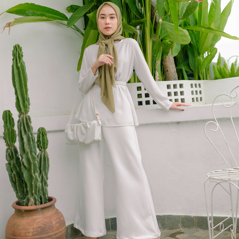 Cleo Pants White