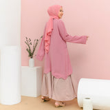 Lily Dress Dusty Pink