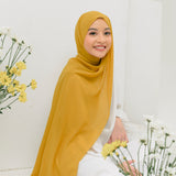 Bawal Shawl (Pashmina Ceruti Babydoll) Mustard