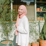 Bawal Shawl (Pashmina Ceruti Babydoll) Dark Baby Pink