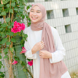 Embroidery Signature Shawl Pink Pastel