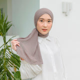 Bawal Pleats Shawl (Pashmina Plisket) Dark Orchid