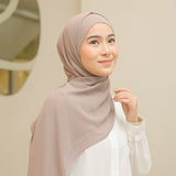 Bawal Shawl (Pashmina Ceruti Babydoll) Dark Choco