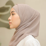 Bawal Shawl (Pashmina Ceruti Babydoll) Dark Choco