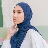 Numa Shawl (Pashmina Jersey) Navy