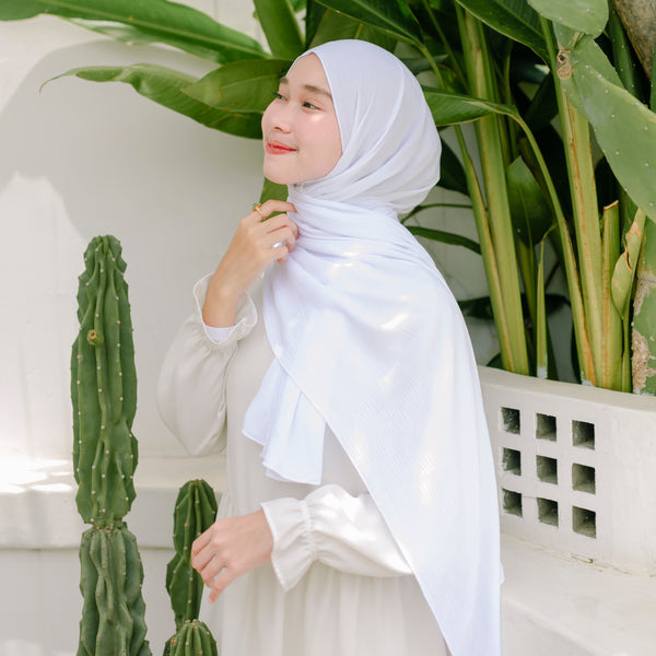 Kana Shawl White