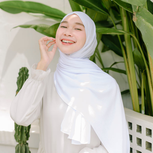 Kana Shawl White