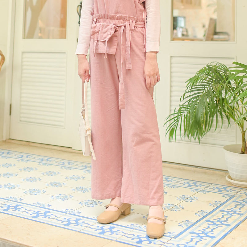 Kumi Pants Dusty (Bawahan Celana Linen)