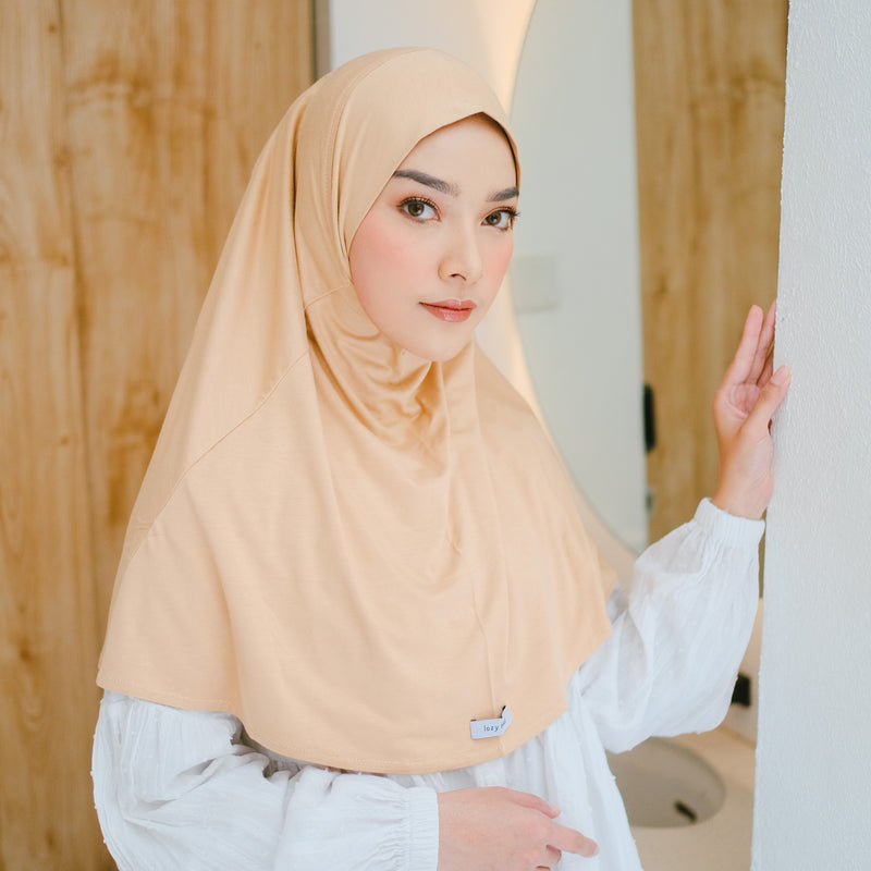 Alma Instan (Hijab Instan Rayon) Peanut