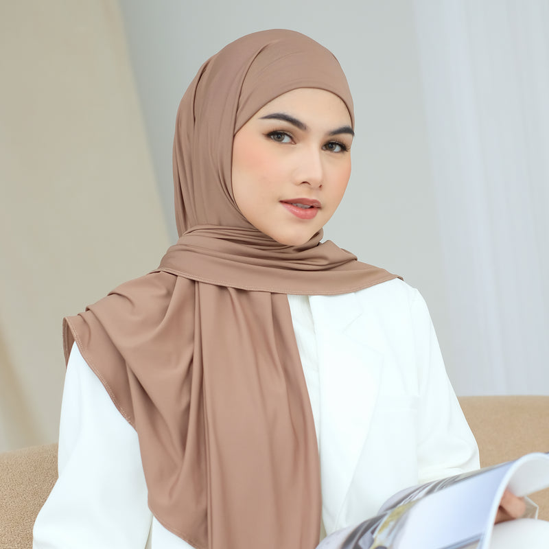 Rayna Instan Jersey Hazelnut